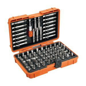 Juego de puntas mixtas 1" y 2", 80 piezas - TRUPER
