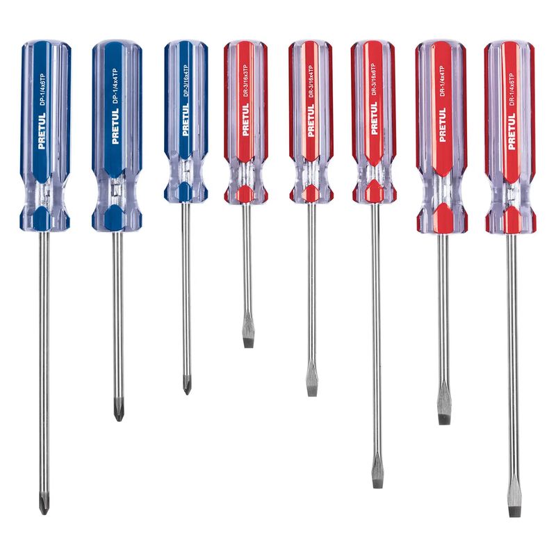 Jgo-8Pz-Desarmadores-3-16-X1-4--Pvc-Pretul