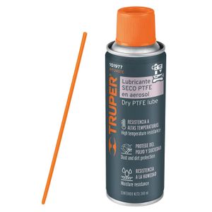 Lubricante seco PTFE en aerosol 240 ml - TRUPER