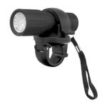 Linterna-LED-para-bicicleta-resistente-al-agua-con-anclaje-para-manubrio-y-estructura-con-soporte-que-gira-360º