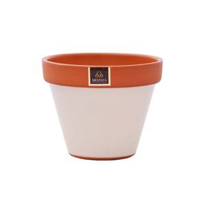 Maceta Ceramica Circ 15Cm Terrbeig Mesti - MESTIZA