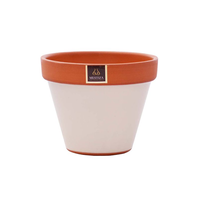 Maceta-Ceramica-Circ-15Cm-Terrbeig-Mesti