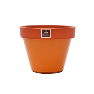 Maceta Ceramica Circ 15Cm Terrnar Mestiz - MESTIZA