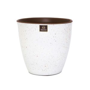 Maceta Ceramica Circ 17Cm Moreblan Mesti - MESTIZA