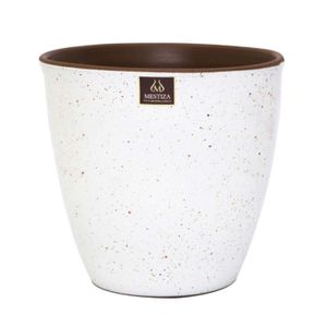 Maceta Ceramica Circ 24 Moreblanca Mesti - MESTIZA