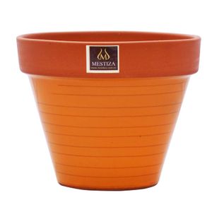 Maceta Ceramica Circ 24Cm Terrnara Mesti - MESTIZA