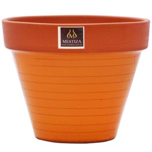 Maceta Ceramica Circ 30Cm Terrnara Mesti - MESTIZA