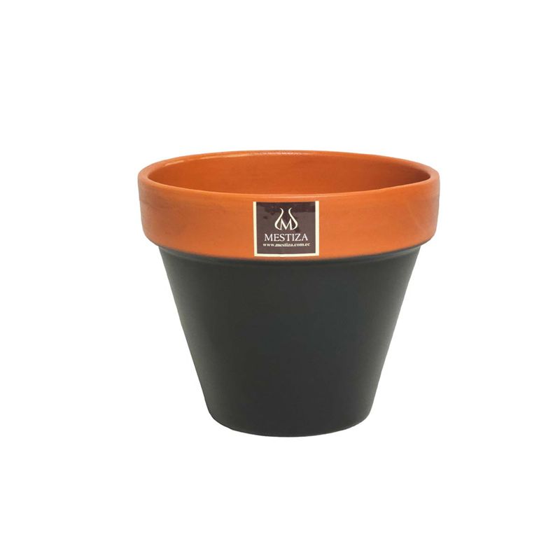 Maceta-Ceramica-Estand-15Cm-Pizarr-Mesti