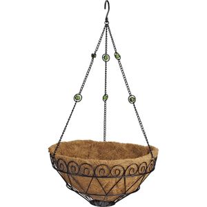 Maceta Colgante Circular Fibra Coco 14In - LANDSCAPERS