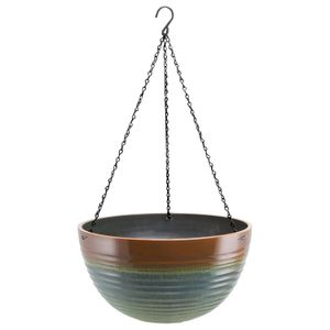 Maceta Colgante Resina Grn/Blue 16 - LANDSCAPERS