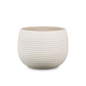 Maceta Cream Stone 16 Cm De Diametro - WRT
