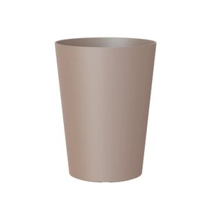 Maceta Plast Circ Porto 40Cm Gris Artevasi - ARTEVASI
