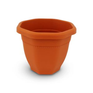 Maceta Plast Circular Ot 170Mm Terracotababa - BABA