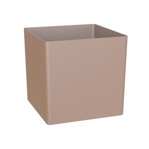 Maceta Plast Cuadrada Oslo 17Cm Gris Artevasi - ARTEVASI