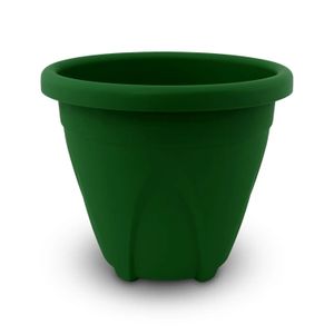 Maceta Plast Decorativa 230Mm Verde Baba - BABA