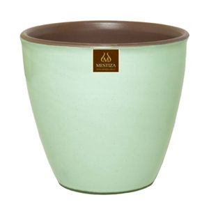 Maceta Zafiro 24 Morena Verd Agua Mestiz - MESTIZA