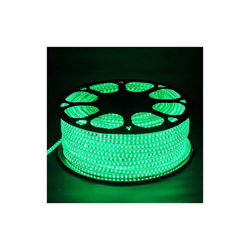 Manguera-Led-Plana-Delgada-110-V-Green