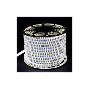 Manguera Led Plana Gruesa 110V Blanca C/Mt - LSC