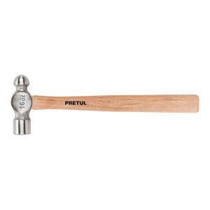 Martillo pulido de bola 16 oz mango madera - PRETUL