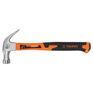 Martillo 16 oz uña curva, mango fibra de vidrio - TRUPER