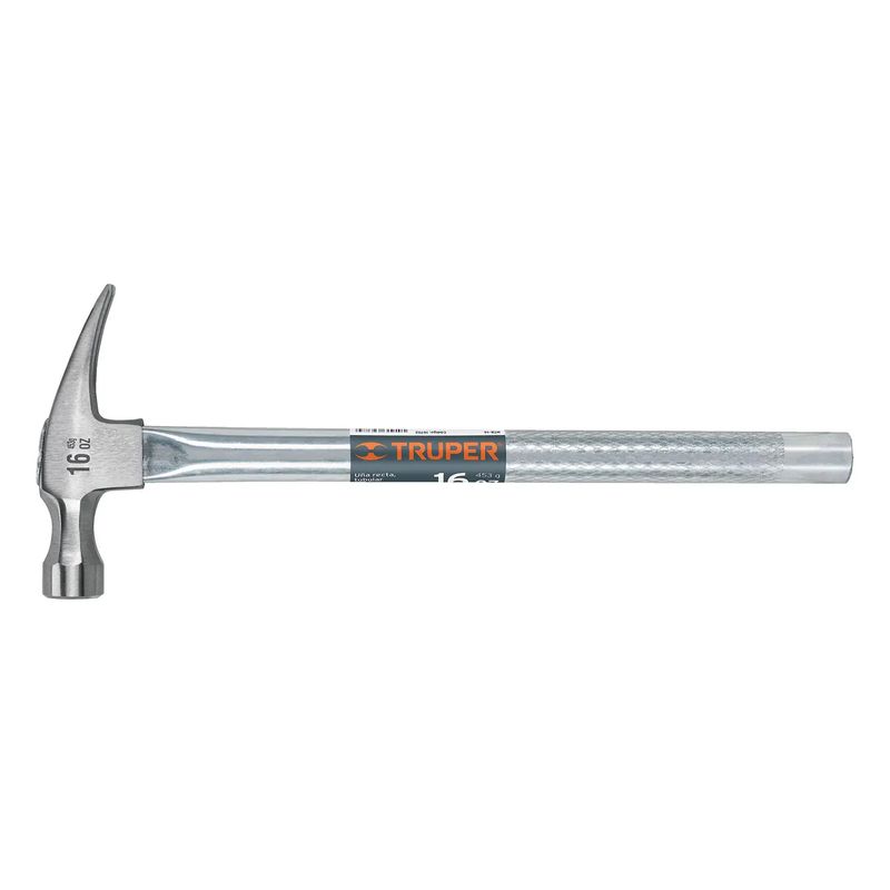 Martillo-Una-Recta-16Oz-Mango-Tubular-Truper