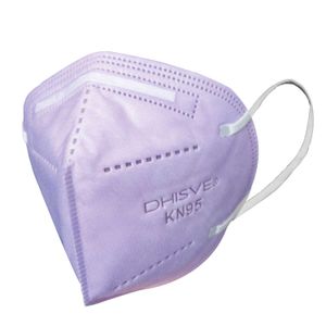 Mascarilla Kn95 Adulto Morado Dhisve X10 - DHISVE