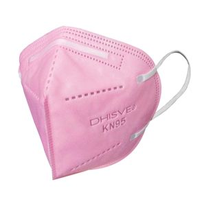 Mascarilla Kn95 Ninos Rosado Dhisve X10 - DHISVE