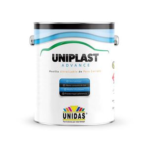 Masilla Plastica Uniplast Gl - PINTURAS UNIDAS