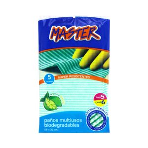 Master Brill Panio Multiuso X5 Aroma Limon - MASTER BRILL