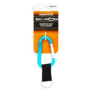 Mosqueton Snap Azul Aluminio 8Mm - ROPSTAR