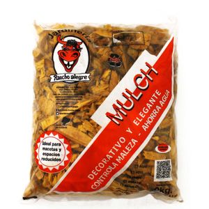 Mulch Decorativo Amarillo Rancho Alegre 2Kg - RANCHO ALEGRE