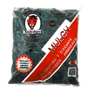 Mulch Decorativo Azul Rancho Alegre 2Kg - RANCHO ALEGRE