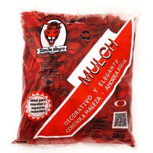 Mulch Decorativo Rojo Rancho Alegre 2Kg - RANCHO ALEGRE