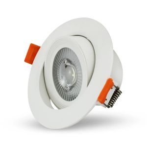 Luminaria SPOT redonda para empotrar de 9W con luz blanca de 630 lm. - BELLALUX