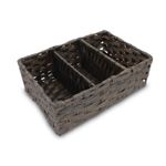 Cesto-organizador-rectangular-de-3-divisiones--de-estructura-metalica-recubierta-en-plastico-tipo-fibra-natural