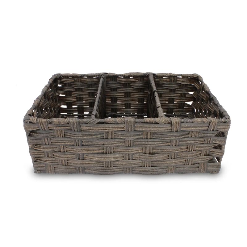 Cesto-organizador-rectangular-de-3-divisiones--de-estructura-metalica-recubierta-en-plastico-tipo-fibra-natural