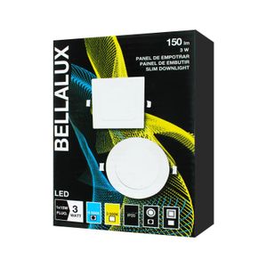 Panel Empot Redondo 3W/865 L/Bl Bellalux - BELLALUX