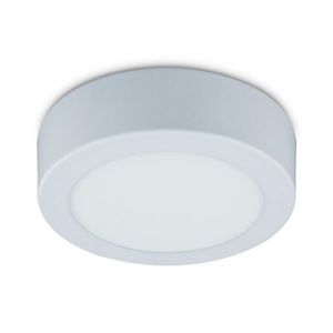 Panel Redondo Sobr Bl 6W 6500K L/Bla - GFORCE