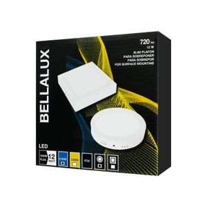 Panel Sobrep Redond 12W L/Blanca Bellal - BELLALUX