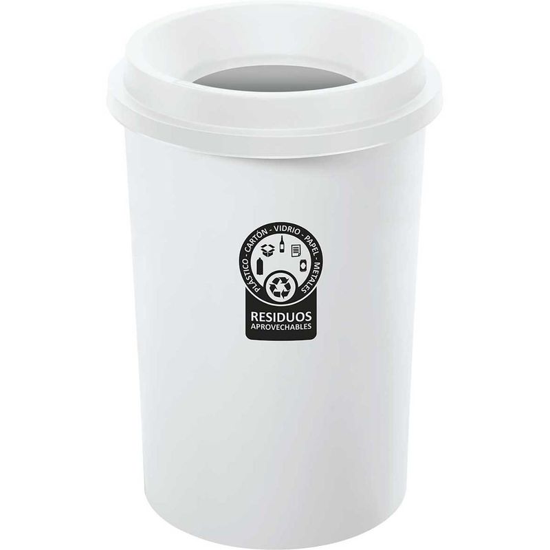 Papelera-Evo-50L-Blanco-Aprovechable