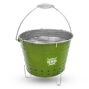 Parrilla Barbac Porta 26,5X20,7X17Cm Verd - BISTRO BBQ