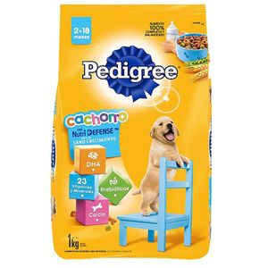 Pedigree Cachorro Seco Mx 1Kg - PEDIGREE