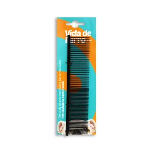 Peine P/Mascotas Acero Inox 22X4.6X1.2Cm - VIDA DE PERRO