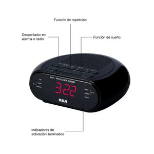 Radio Reloj Rca 18Cm - RCA