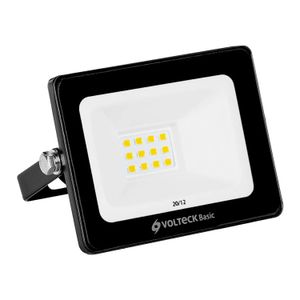 Reflector ultra delgado LED 10 W luz cálida Basic - VOLTECK