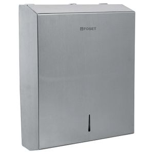 Dispensador de acero inox. para toallas de papel - FOSET