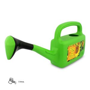 Regadera Plastica P/Jardin 5Lt Verde - PROSPERPLAST