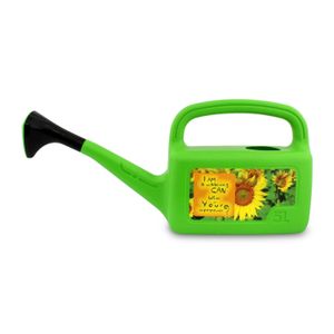 Regadera Plastica P/Jardin 5Lt Verde - PROSPERPLAST