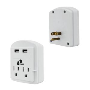 Regleta Dos Tomas Con Usb - PROW