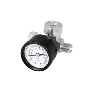 Regulador de aire con manómetro, cuerda 1/4 NPT - TRUPER